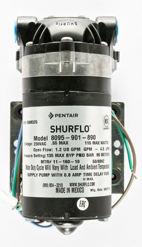 Shurflo water pump 135psi 240v - shurflo,