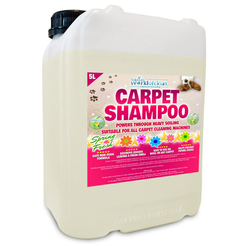Carpet shampoo heavy - shampoo, 5l