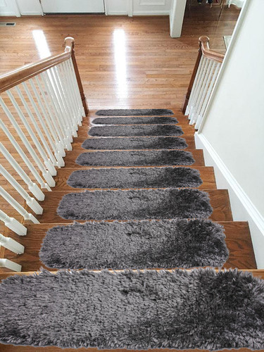 Stair treads carpet non - carpet, slip